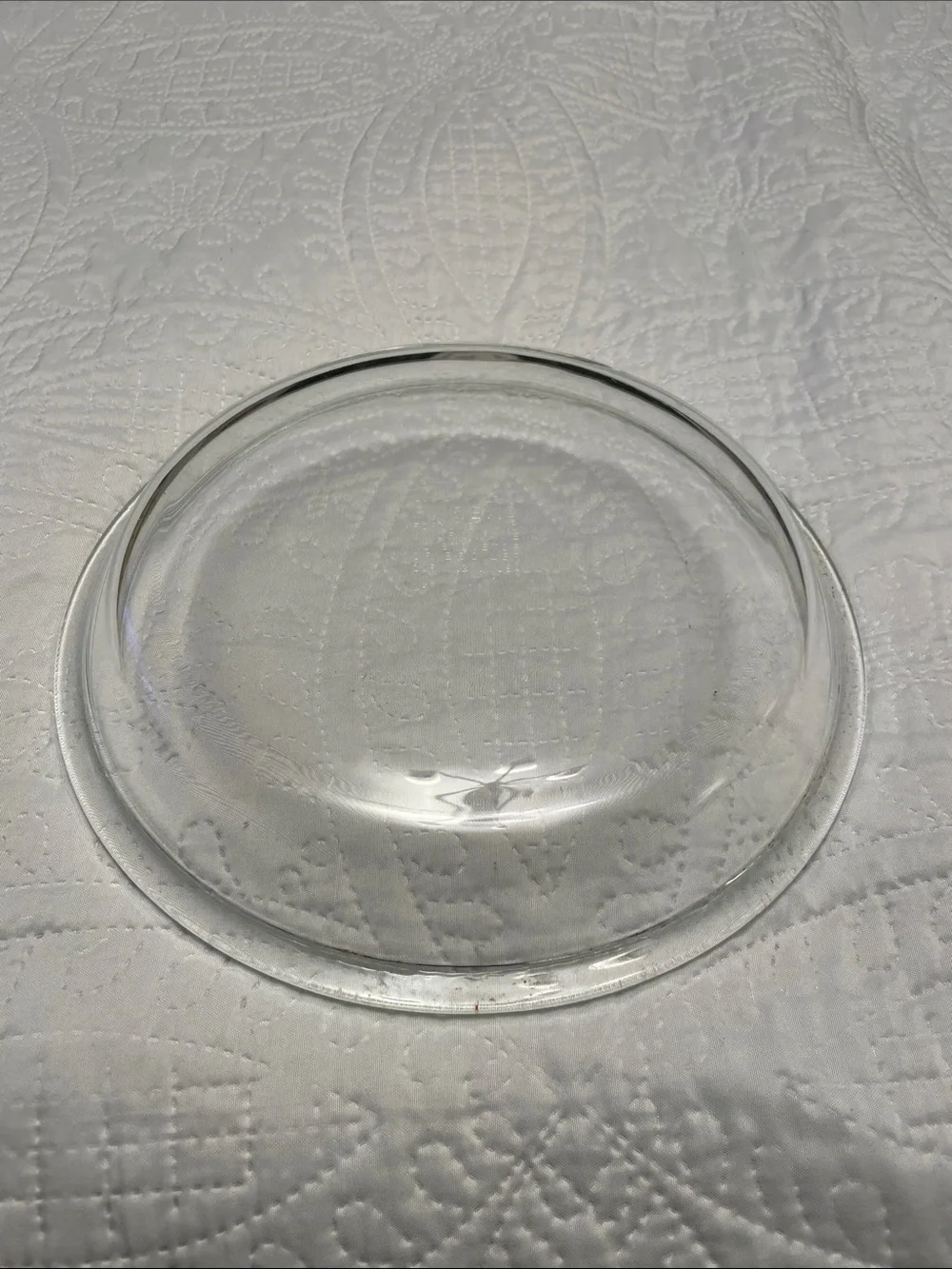 Pyrex Clear Glass Pie Plate 9”